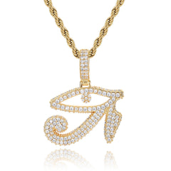 Men's Ancient Egyptian Symbol Eye Of Horus Pendant Necklace