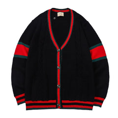 GUCCI COTTON CARDIGAN SWEATER