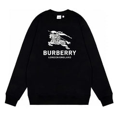 Burberry War Horse Cotton Sweatshirts Oversized