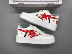 A Bathing Ape Bape Sta Low Shark White