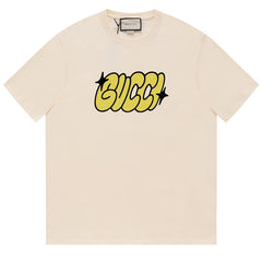 GUCCI LOGO Print T-Shirt Oversized