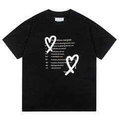 Maison Margiela Digital Letters T-Shirts