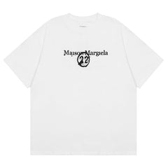 Maison Margiela Digital Letter Logo T-Shirts