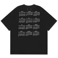 Maison Margiela Digital Letter Logo T-Shirts