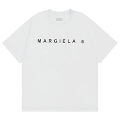 Maison Margiela Digital Letter Logo T-Shirts