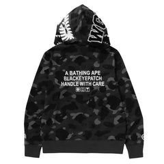 BEP x BAPE ColorCamo Shark Full Zip Hoodie