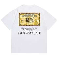 BAPE x OVO Card T-shirt