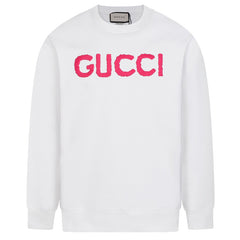 GUCCI Classic LOGO Embroidered SWEATSHIRT