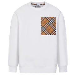 Burberry Classic Check Pocket Sweatshirt