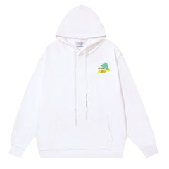 Off White Logo Drawstring Hoodie