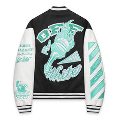 OFF WHITE x New York Liberty Varsity Jacket