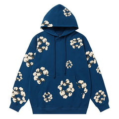 Denim Tears Kapok Pattern Printed Hoodie