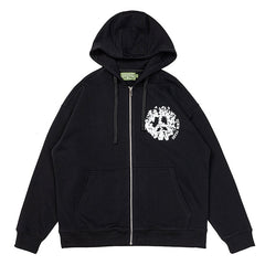 Denim Tears Denim University Zip Hoodie Black