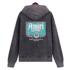 AMlRI Logo-Print Hoodies