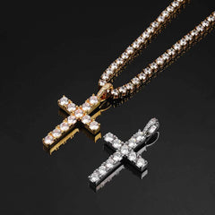 Men's Cross Pendant Necklace