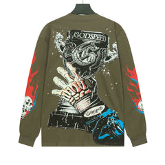 GODSPEED Skeleton Racer Long Sleeve T-Shirt