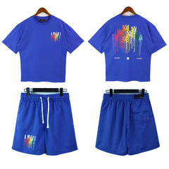 AMIRI T-Shirt And Shorts Suit