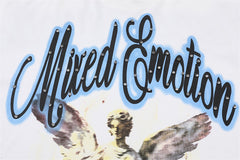 MIXED EMOTION Rhinestone Cropped Tee