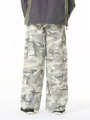 Camouflage Multi Pocket Cargo Pants - 2289