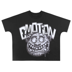 MIXED EMOTION Black “Monster” Tee