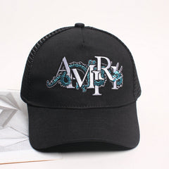 AMIRI Core Logo-Embroidered Baseball Caps