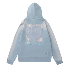 Patch Pattern Hoodies