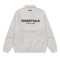 Fear Of God Essentials 25FW Lapel Pullover Sweatshirt