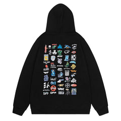 Off White Logo Drawstring Hoodie