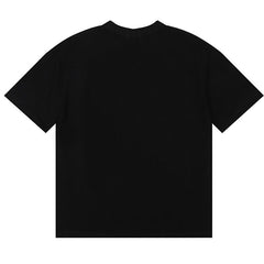 RHUDE Warning Logo Cotton Short-Sleeve T-Shirts