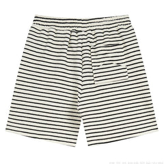 RHUDE Striped Letter Embroidered Casual Shorts