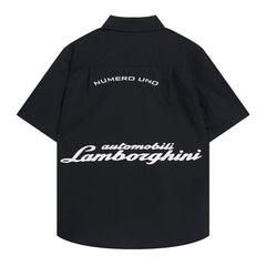 RHUDE X Automobili Lamborghini Uno Button Up Shirt