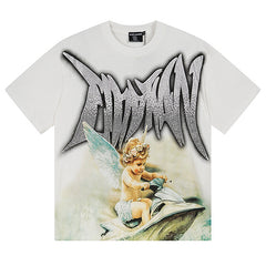 MIXED EMOTION Rhinestone Tee