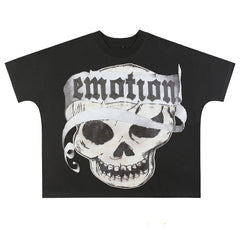 MIXED EMOTION Skull Tee