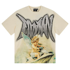 MIXED EMOTION Rhinestone Tee