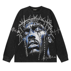 Hellstar Studios Angel Images Long Sleeve Tee