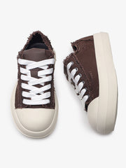 Street Beard Split Hole Sneakers