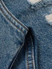 Street Ripped Denim Shorts