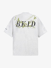 Floral Embroidered Oversized Short Sleeve T-Shirt