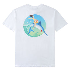 PALM ANGELS Fish T-Shirt