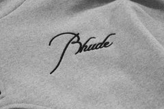 RHUDE Vintage Stand Collar Half Zip Sweatshirt