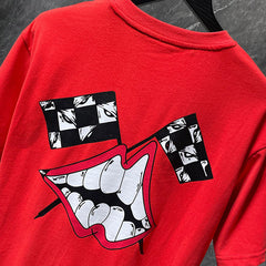 Chrome Hearts Matty Boy Red Chomper T-Shirt