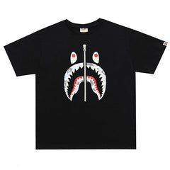BAPE Glow Color Camo Shark T-Shirts