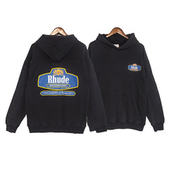 RHUDE Hoodie Motorsport Black