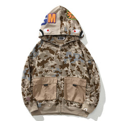 BAPE Go Skate Work Zip Hoodie